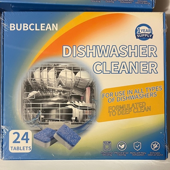 BubClean Dishwasher Cleaner Tablets - Picture 2 of 4